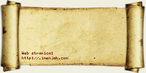 Isidora Đoković vizit kartica